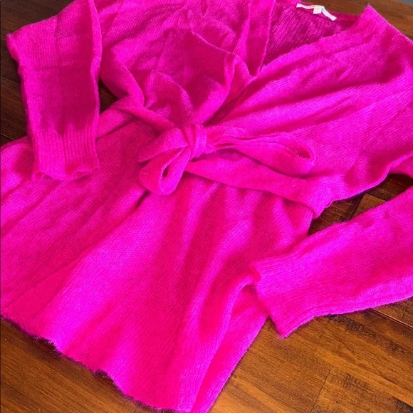 Veronica Beard Hot Pink Sweater - Picture 5 of 7